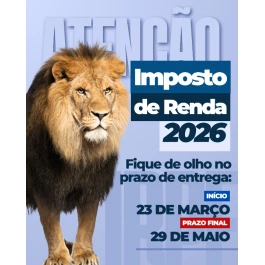 Declaração de Imposto de Renda 2026